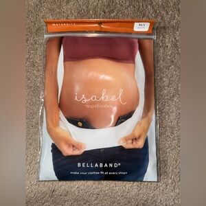 Isabel Maternity White Belly Support Band - Size M/L